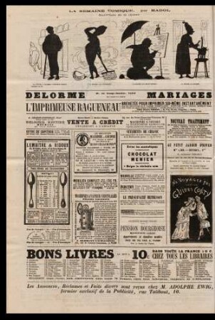 La semaine comique, par Hadol Ouverture de la chasse