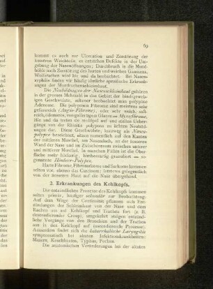 Erkrankungen des Kehlkopfs.
