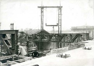 Bestelmeyer, German; München; Technische Hochschule (TH) - Baustellenfoto
