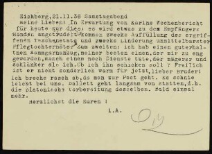Meine Lieben! in Erwartung von Karins Wochenbericht...