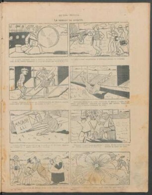 La semana de aviación [Cómic]