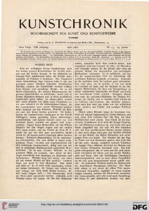 Heft 13 (23. Januar 1902)