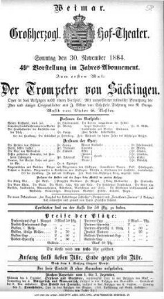 Der Trompeter von Säckingen