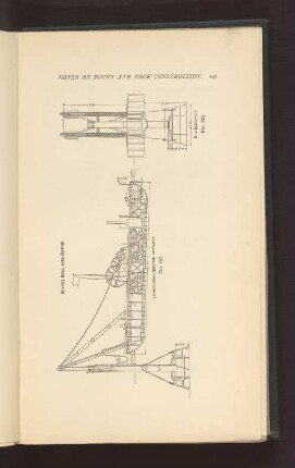 DIVING BELL AND BARGE Fig. 127. END ELEVATION Fig. 128.