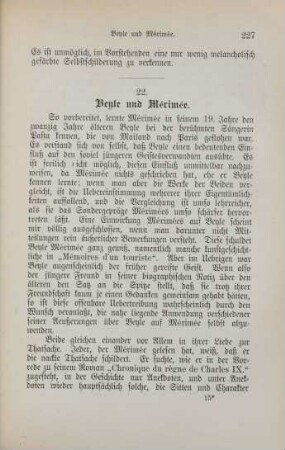 22. Beyle und Mérimée