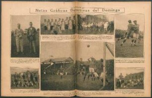 Notas gráficas deportivas del Domingo [Fotografías]