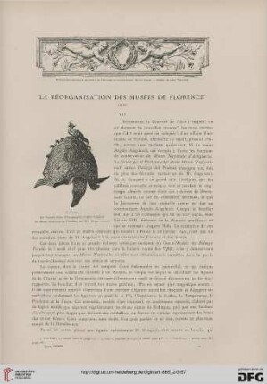 11: La réorganisation des musées de Florence, [2]