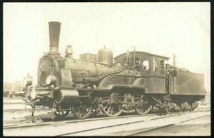 Schnellzug Schlepptenderlokomotive