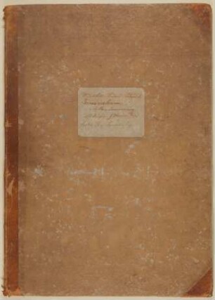 Album mit anatomischen Zeichnungen des Christian Koeck [Vorzeichnungen zu den Illustrationen von Samuel Thomas Soemmerrings Abbildungen der menschlichen Sinnesorgane]