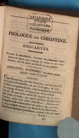 Stockholm, Fontainebleau et Rome : Trilogie dramatique sur la vie de Christine ; 5 actes en vers, avec prologue et épilogue