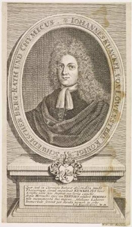 Johannes Kunckel, Ritter von Löwenstern, Bergrat