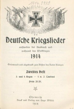 Heft 2: 3. und 4. Bogen