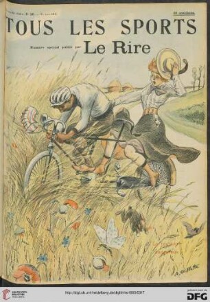 No. 20 (20 Juin 1903) Tous les sports. Numéro spécial