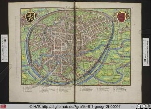 [Stadtplan von Brüssel]
