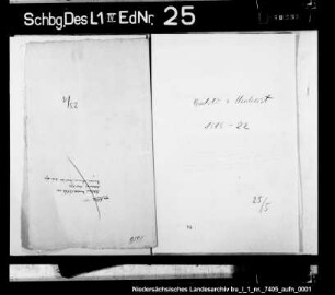 Schuldensachen des Bartold von Honhorst