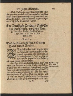 Die Dreissigste Predigt/ ...