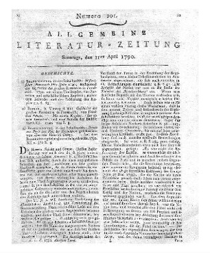 Schulz, F.: Geschichte der großen Revolution in Frankreich. Berlin: Vieweg 1790