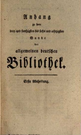 Allgemeine deutsche Bibliothek. 53/86,[1]. 1782/87 (1791)