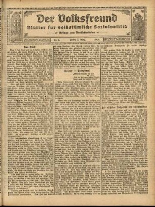 Ausgabe vom Sonntag, den 02. März 1913.