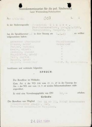 Kläger, Friedrich