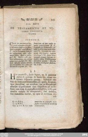Tit. XXVI. De Testamentis Et Ultimis Voluntatibus.