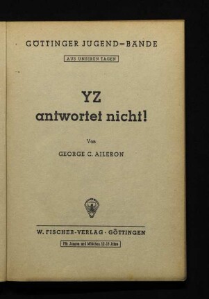 YZ antwortet nicht