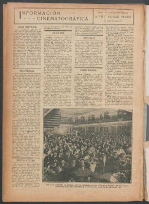 Información cinematográfica