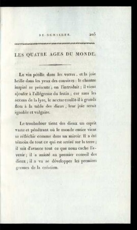 Les Quatre Ages Du Monde.