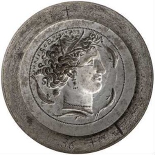 Becker, Carl Wilhelm: Syrakus (Unterstempel)