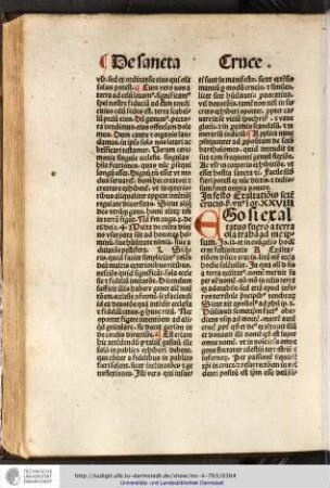 In festo exaltationis sancte crucis, sermo unus, in ordine XXVIII.