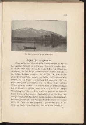 Schloß Herrenchiemsee.