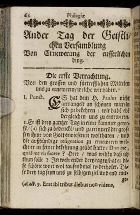 Ander Tag der Geistlichen Versamblung. Von der Erneuerung der eusserlichen ding.