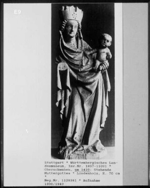 Stehende Muttergottes