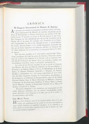 Crónica