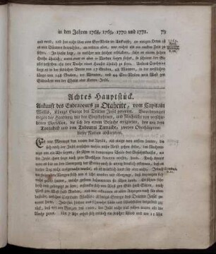 Achtes Hauptstück