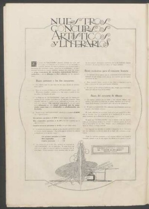 Nuestros concursos artísticos y literarios