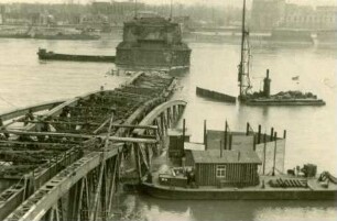 Dauerbehelfsbrücke, 1946-1948