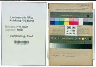 Entnazifizierung Josef Boddenberg , geb. 01.09.1893 (Baecker)