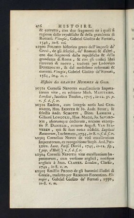 456-457, Histoire des Grands Hommes de Grece