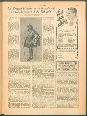 La trágica história de la expedición de Laudonniére y de Ribauli
