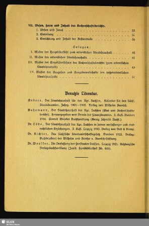 Benutzte Literatur