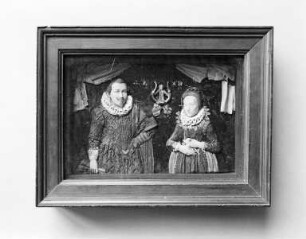 Bildnis des Friedrich Hildebrand und seiner Frau Anna, geb. Heustein