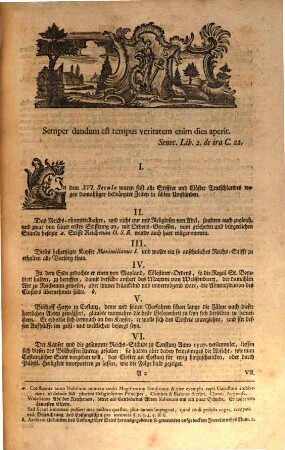 Ohnumstößliche Sätze von dem unrichtigen und illegalen Hergang der Incorporation der Reichs-Abtey Reichenau, mit dem Hochstifft Costanz, wie selbe von Anfang, ohne Vorwissen des Kaysers und Reichs zu Rom erschlichen ...