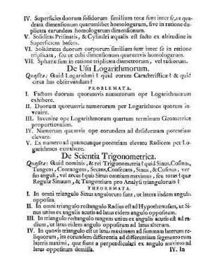 De Usu Logarithmorum.