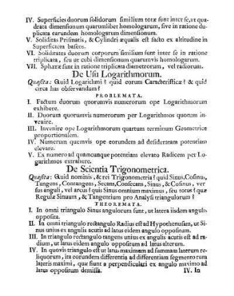 De Usu Logarithmorum.
