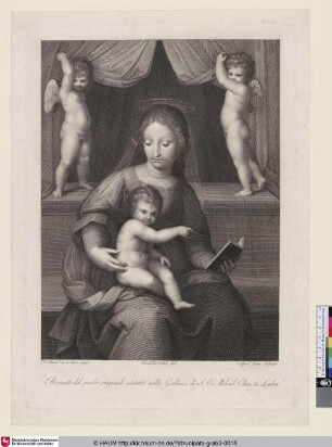 [Madonna mit dem Kind und zwei nackten Putten]