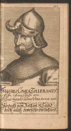 N. 1. Thassilo Comes Zolleranus
