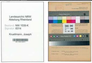 Entnazifizierung Joseph Kruellmann , geb. 02.05.1904 (Beamter)