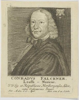 Bildnis des Conradvs Falckner