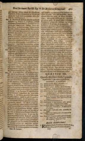 401-407, Quaestio III